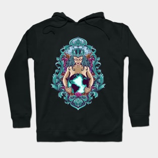 Mother earth mascot illustration Hoodie